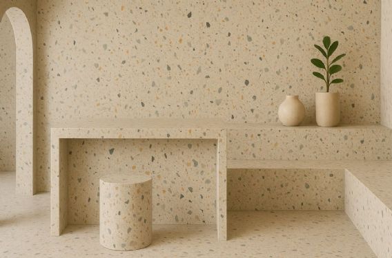 水磨石為什麼流行回歸？掌握特色與應用重點，打造質感空間